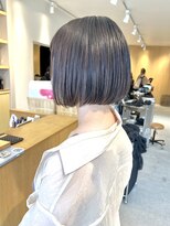 トリート 浦安店(TREAT)&nbsp;タッセルボブ×シルバーグレージュ