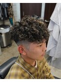 リッジ感強めのプードルパーマ!