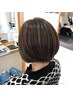 【白髪ぼかしカラ-】似合わせカット+プレックスカラー+ハイライト10枚￥14000