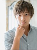外国人風カラーでイメチェン！シースルーバングウルフf与野