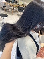 ガリカ 横浜(Gallica) 【mirei】透明感暗髪ラベンダーグレージュ/艶髪地毛風カラー