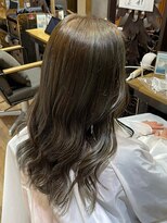 ヘアリゾート粋 トゥジュ 池袋東口店(tujuh)&nbsp;似合わせカラー/ミルクティーアッシュ