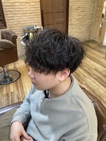 トータルビューティーサロン プリエ(prier)&nbsp;アフロ安藤　メンズパーマ/波巻きパーマ/スパイラルパーマ