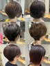【30代40代50代60代の大人ショート特化】年代似合せカット￥6000→￥4800