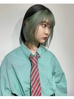 ラ キング(LA KING)&nbsp;シースルーマッシュミルクティーベージュメルティ―カラー