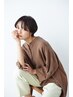 白髪ぼかしハイライト(アディクシーカラー)　+　カット　9000円