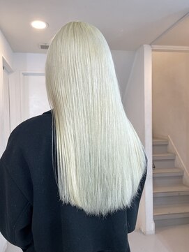 ミーム 原宿 表参道(meme) ◎ブロンドハイトーンカラーデザインカラーアンブレラカラー金髪