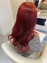 髪屋 紬&nbsp;レッドカラー