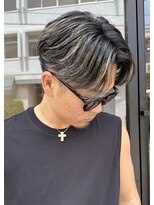 メンズバイココテラス 豊中(men's by cocoterace) 毛流れパーマ/センターパート/メンズパーマ
