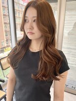 イエナ 難波(IENA)&nbsp;ベージュ×レイヤーカット×髪質改善