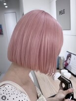 ペレ 梅田(PELE) くびれヘア/アプリコットオレンジ/夏のヘアアレンジ/梅田