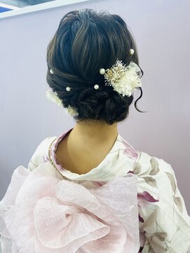 プルクラギンザ(PulchraGINZA) ユルフワサイドシニヨン