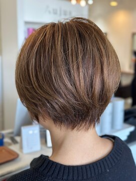 オリーブグレー11.30ショートヘア