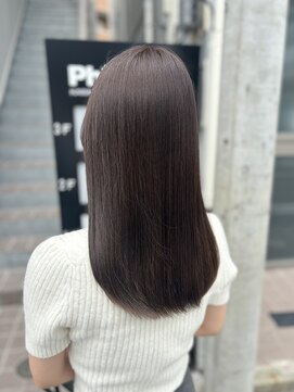 ブリーチなしグレージュ　上品透明感［kenta］