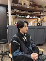 ティーヘア(t.hair)&nbsp;爽やかメンズカット/センターパート/フェード/ビジネス/刈り上げ