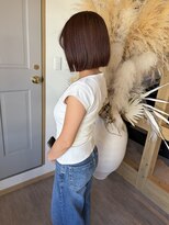 ソラ 京都桂川店(SORA.)&nbsp;大人可愛い切りっぱなしボブ