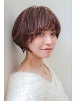ソレイユカラー トヨカワ(SOLEIL COLOR TOYOKAWA)&nbsp;ショートボブ立体感ブラウンブリーチハイライト