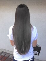 フェリシータ 緑地公園店(felicita)&nbsp;透明感がある暗美髪ストレートロング