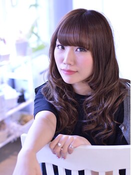 ラテ(Latte ～hair～)の写真/髪＆頭皮に優しいLatteの“トリートメントデジタルパーマ”ダメージレスで、ツヤ感たっぷりのウェーブに♪