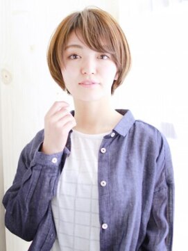 ヘアメイク ナル(hair make nalu) 大人可愛いスッキリマッシュボブ
