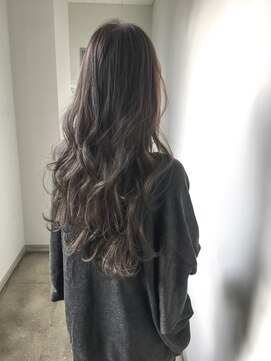 ヘアースパリゾート リアン 燕三条店(Lien) シアーグレー_ブリーチ_バレイヤージュ