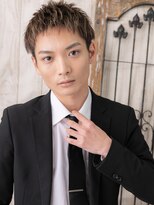 モッズヘア メン 新所沢店(mod's hair men)&nbsp;デコ出し＆ハイトーンのモテ束感マッシュA