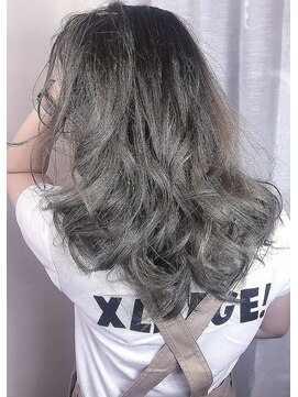 アレンヘアー 池袋店(ALLEN hair) NOT黒髪♪色素濃いめSMOKY ASH☆