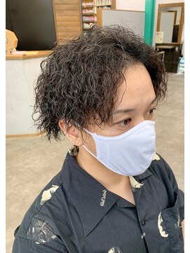 ブッディ(BDY) ハンサムショート風ツイストパーマ☆