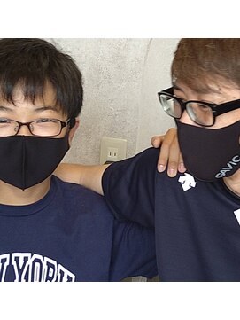 マインド サイトー ヘア アンド スパ mind saito hair&SPA 親子ペア×レイヤーウルフ