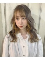 クオン 今泉(quon)&nbsp;ベージュ×インナーイエロー　-天神 今泉 薬院-