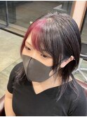 前髪デザインカラー