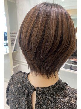 ファイブボックスヘアー 広島(five vox hair) ショートボブ