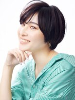 モールヘア 西中島店(MOOL hair)&nbsp;抜け感ショート×お洒落白髪染め×アッシュブラック