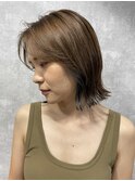 【 C’LD 】お客様スタイル_くびれるぷつっとボブ
