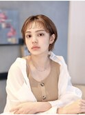 オン眉/前髪パーマ/ウルフマッシュ/インナーカラー/センター北