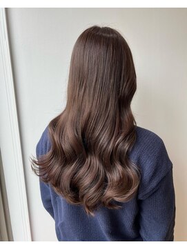 ジーナ セントラル銀座(Zina) ロングヘア＊暖色カラー＊マロンベージュ【ZinaCENTRAL】