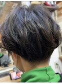 刈り上げパーマ