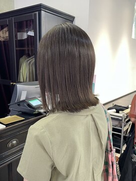 シスタ(SISTA) オリーブベージュオリーブグレージュブリーチなしカラー