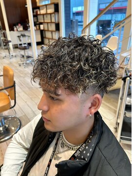 クラップス 横須賀中央店(CLAPS) 波巻きスパイラルパーマメンズマッシュパーマツイストパーマ