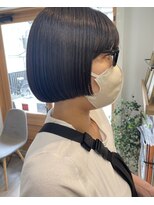 ロッカヘアエジェ(ROCCA hair eje.)&nbsp;前上がりボブ◎