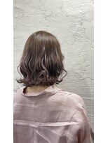 トクテ 吉祥寺(tokute)&nbsp;グレージュカラー/ボブウルフ/黒髪/ココアベージュ