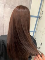 ロウ 町田(ROW)&nbsp;ワンレンボブ前下がりショート内巻きワンカール鎖骨ミディアム