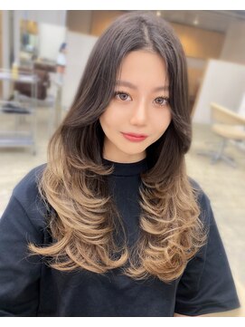 ファンド 千葉(fand) レイヤーカット/ワンホンヘア/韓国ヘア/髪質改善/MANAMI