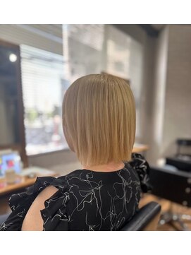 ビス リアン 川口店(Vis lien) 透明感カラー★ダブルカラーブリーチミルクティーベージュ