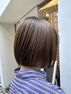 ロイド(Royd.) 丸みボブ 乾かすだけでまとまるボブ 縮毛矯正髪質改善ストレート