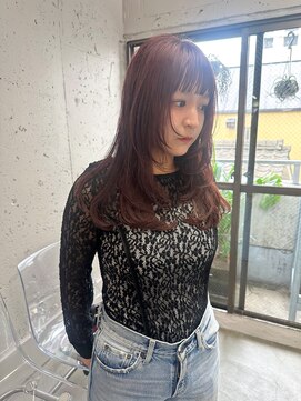 タロ(TALO) 【TALO】ブリーチなしダブルカラーで作るボルドー