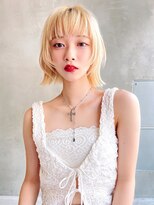 エース (ACE)&nbsp;ACE横浜　ホワイトベージュ×顔まわりレイヤー