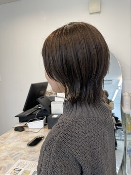 グラム 岡崎北店(gram) 大人のオリーブウルフヘア　s