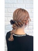 ヘアアレンジ　パーティーアレンジ　結婚式ヘアアレンジ
