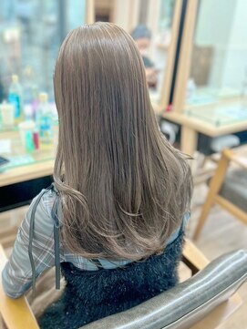 ネオリーブ クーロ(Neolive curro) ダブルカラー×グレージュ♪美髪/イメチェン